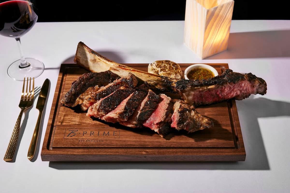 Delicious cuts of fine beef at B-Prime Steakhouse (credit: Borgata)