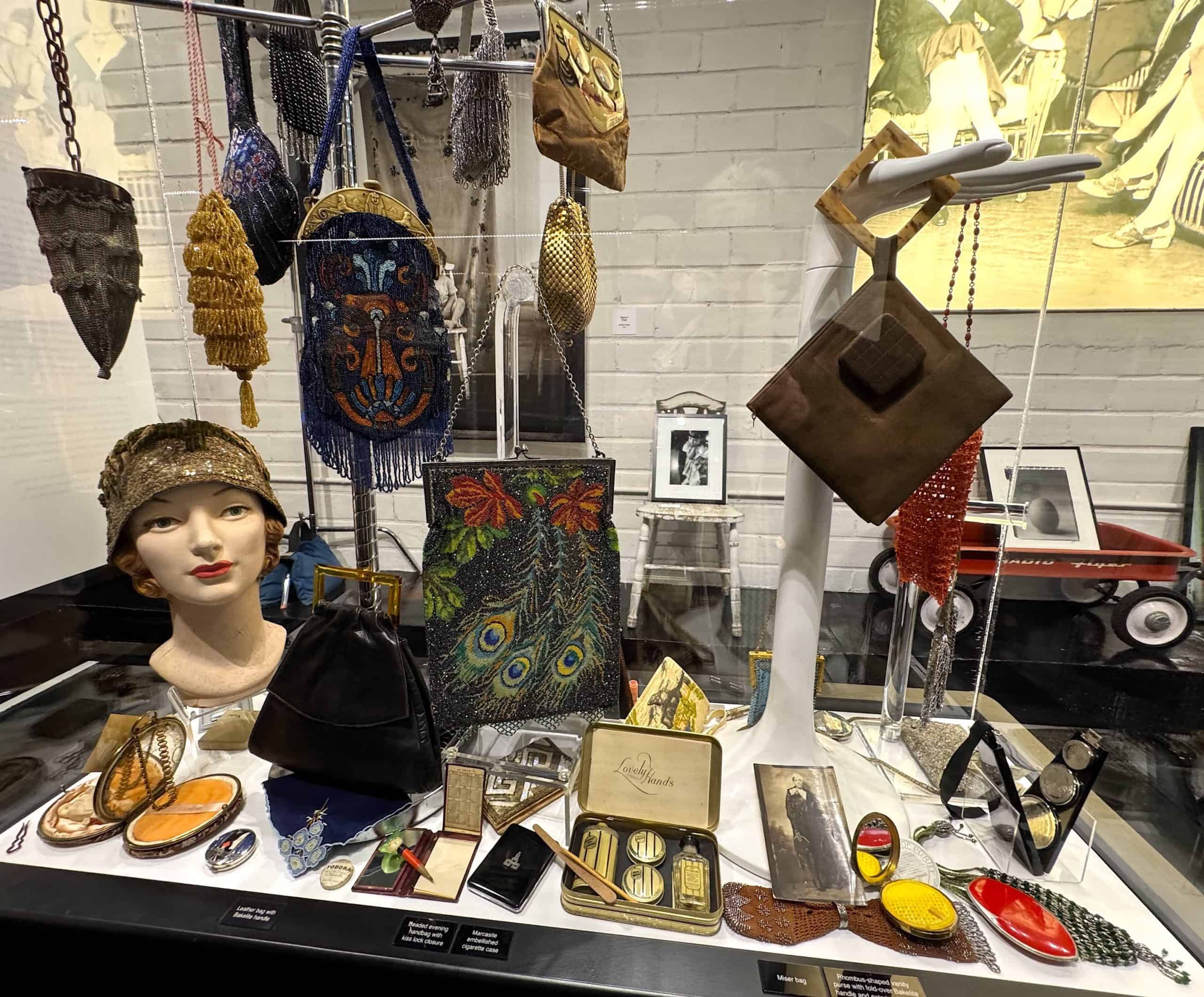Bedazzled bags were a fashion statement (credit: Jackie Sheckler Finch)