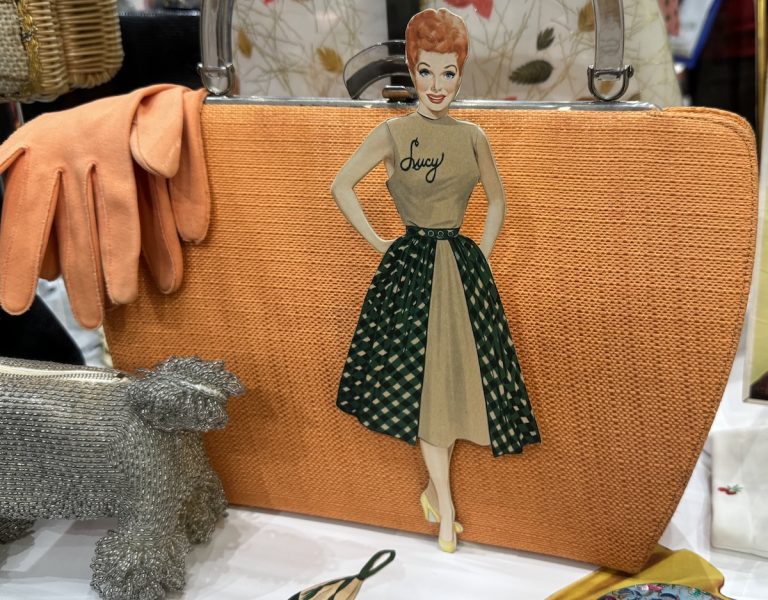 Lucille Ball vintage purse (credit: Jackie Sheckler FInch)
