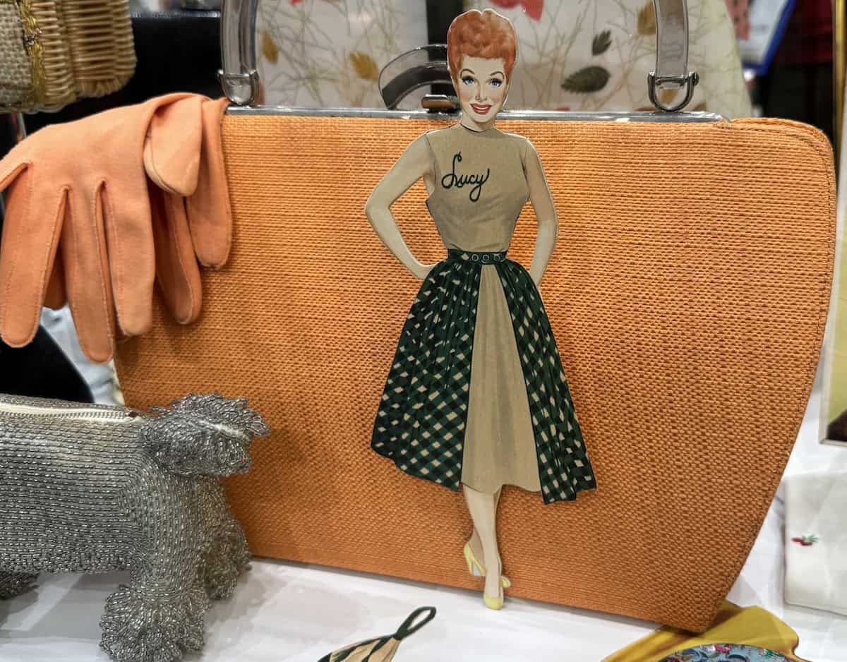 Lucille Ball vintage purse (credit: Jackie Sheckler FInch)
