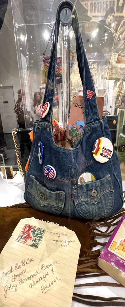 Denim bags were donned during the Summer of Love (1967) and Woodstock (1969) (credit:
