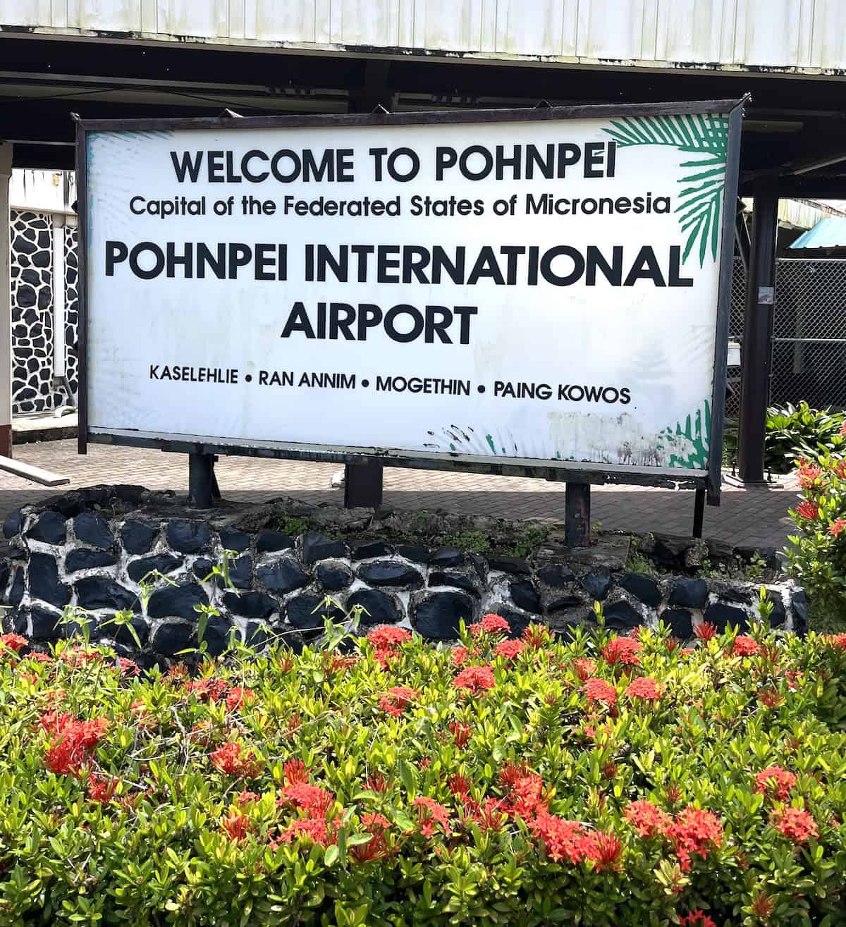 Airport in Pohnpei (credit: Chris and Joe Scott)