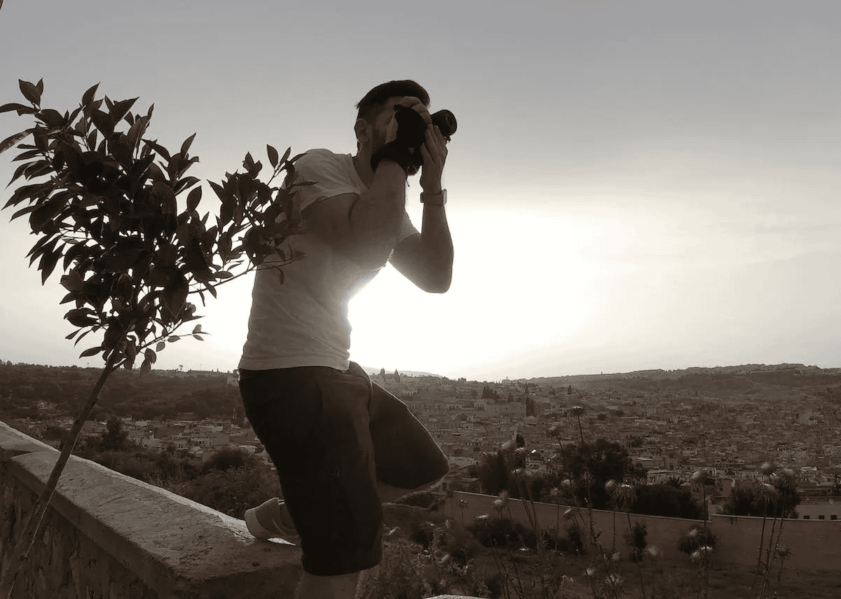 Solo traveler Daniele Foti (courtesy D. Foti)