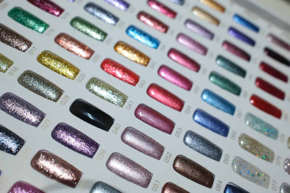 Acrylic nails on display at a Vietnamese nail salon (credit: Adobe stock)