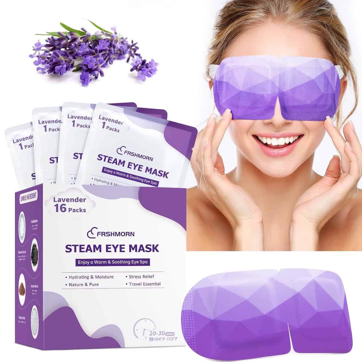 Soothing Steam Eye Masks For Dry Eyes (credit: Amazon)