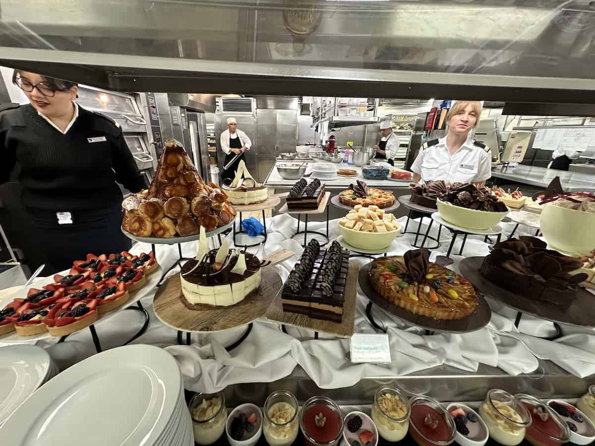 Some of the dessert choices (credit: Irene S. Levine)