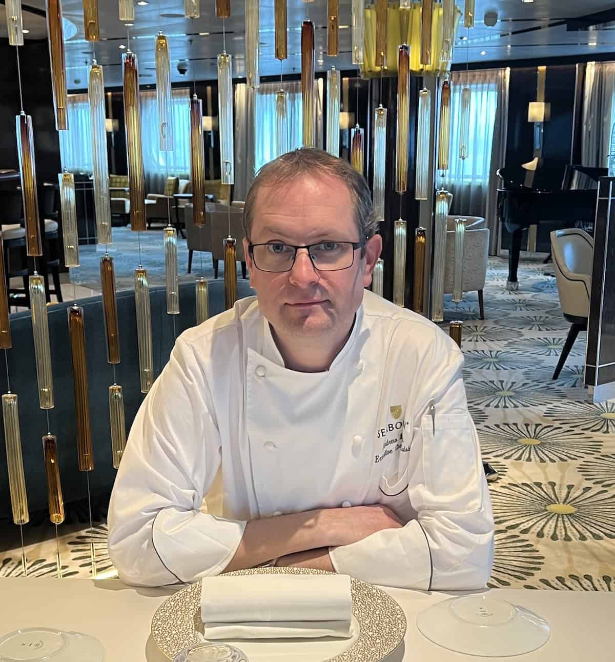 Chef Andrew McQueen (credit: Seabourn Cruise Line)