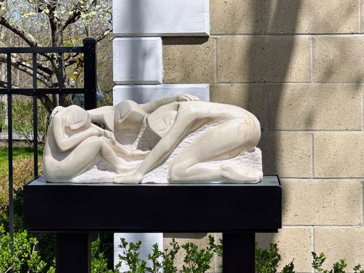 Death of Adonis, one of many sculptures in the Japanese Stroll Garden (credit: Jerome Levine)