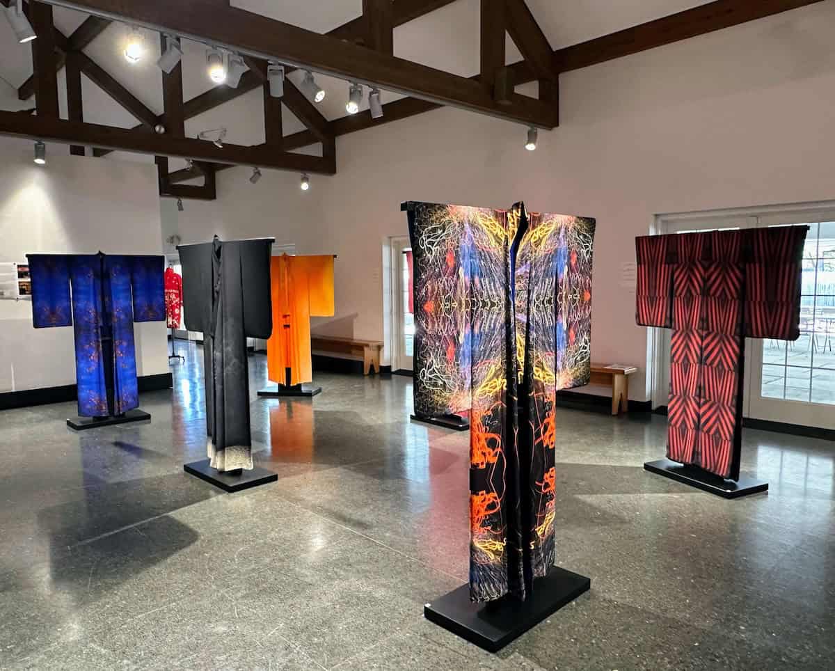 Threads of Connection: A temporary exhibit at the Hammond Museum (credit: Irene S. Levine