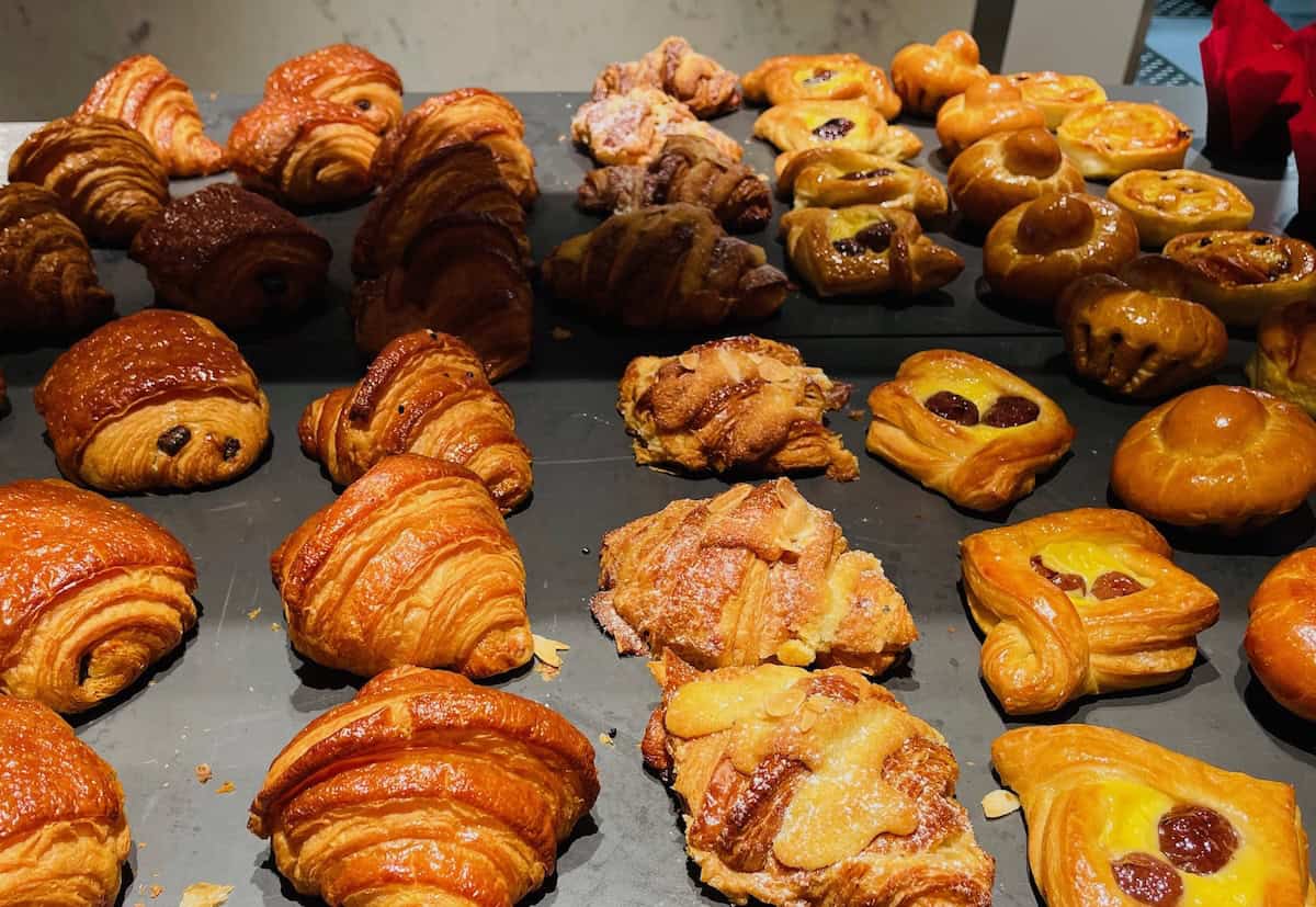 Fresh-baked pastries every morning (credit: John & Sandra Nowlan) 