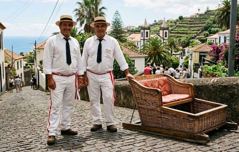 The wicker wonders of Funchal, Madeira, Portugal (credit: Gemini)