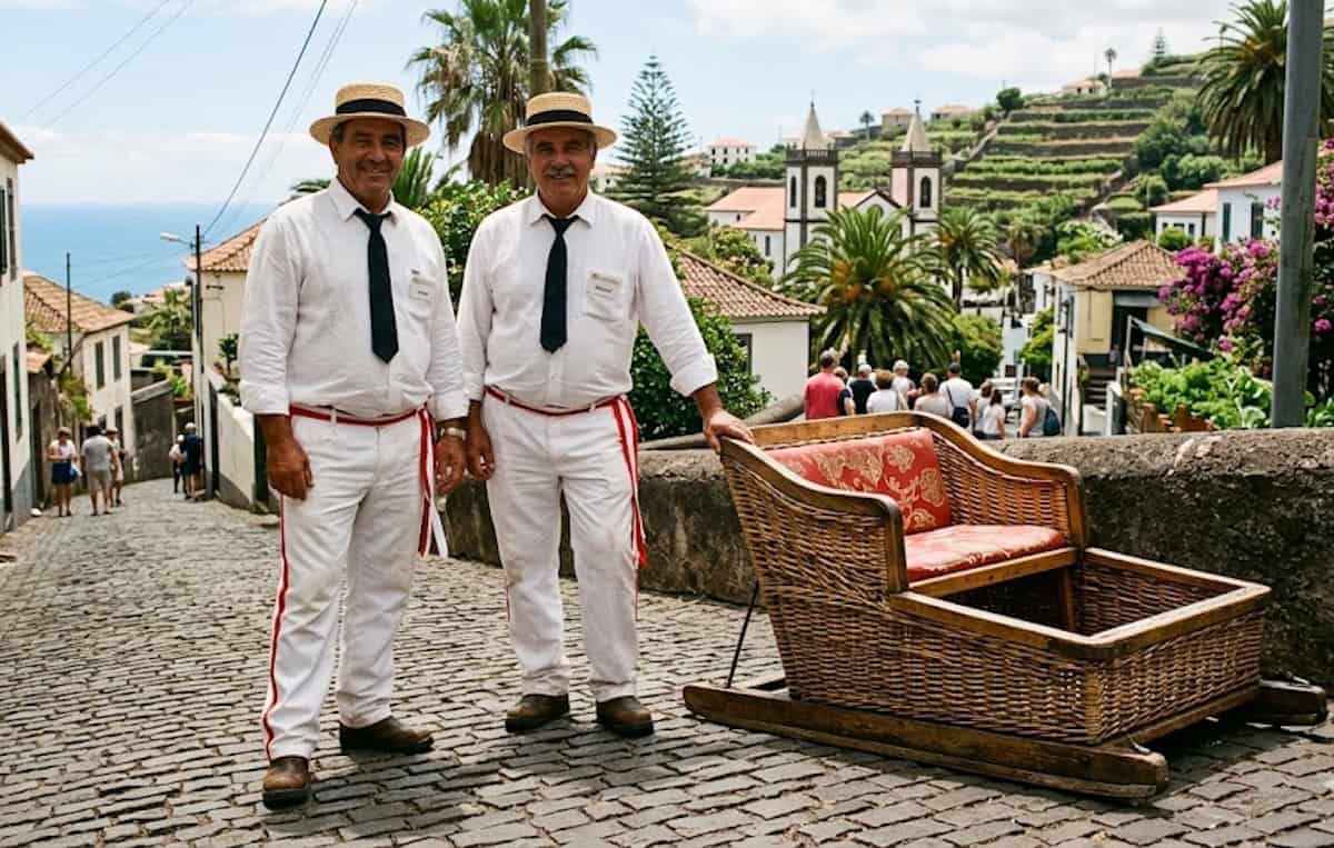 The wicker wonders of Funchal, Madeira, Portugal (credit: Gemini)