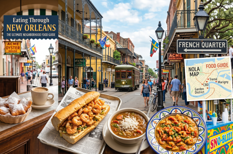 New Orleans Food Guide, Neighborhood by Neighborhood (credit: Gemini)