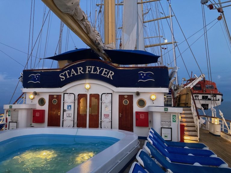 Star Flyer, one of the ships in the luxury Star Clippers fleet (credit: Ali Webb and Keith Kehlbeck)