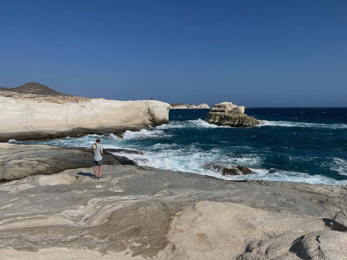 A picturesque spot in Milos (credit: Ali Webb & Keith Kehlbeck)