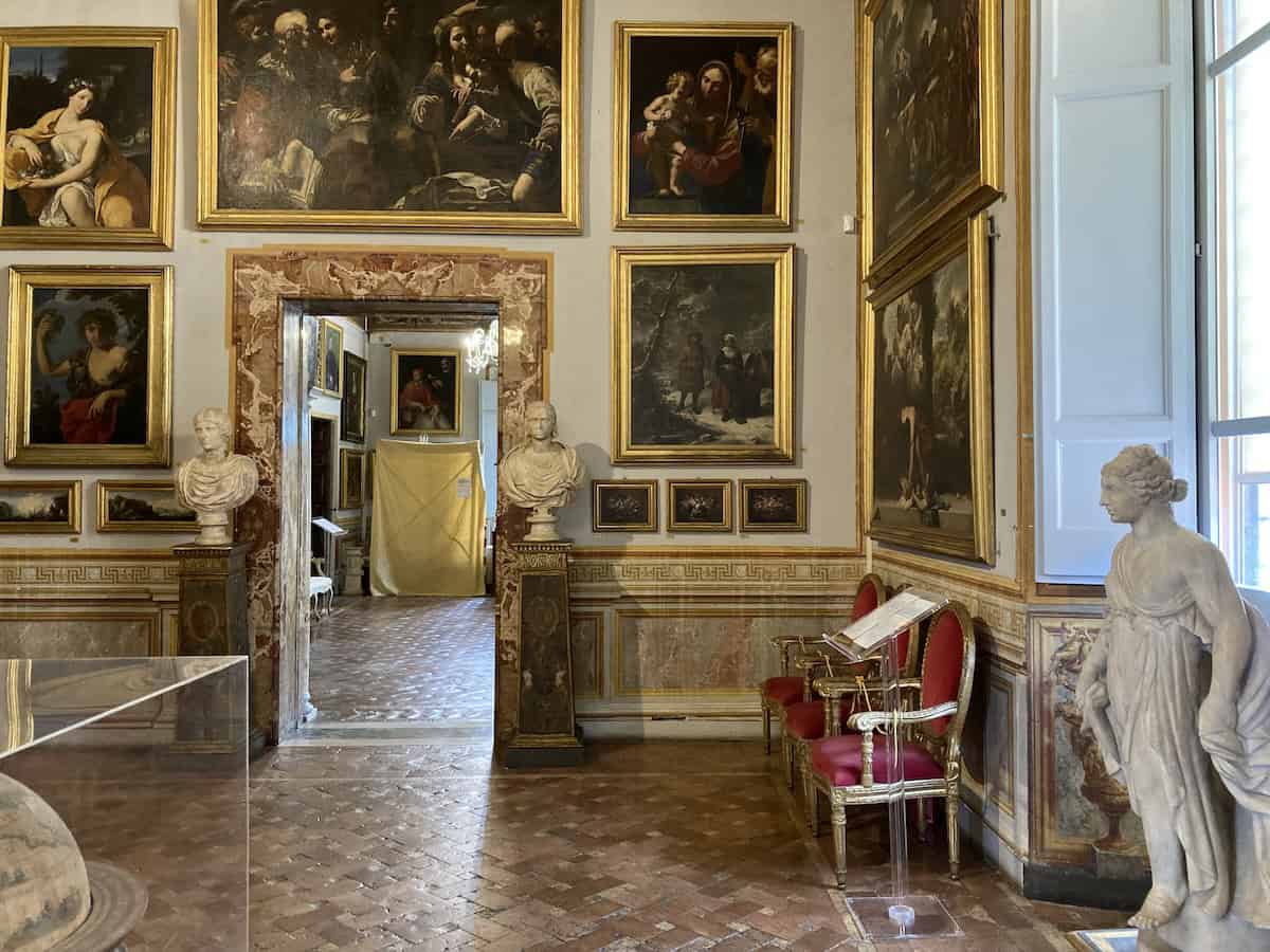 Four rooms of the Spada gallery reflect how the wealthy lived (credit: Keith Kehlbeck)