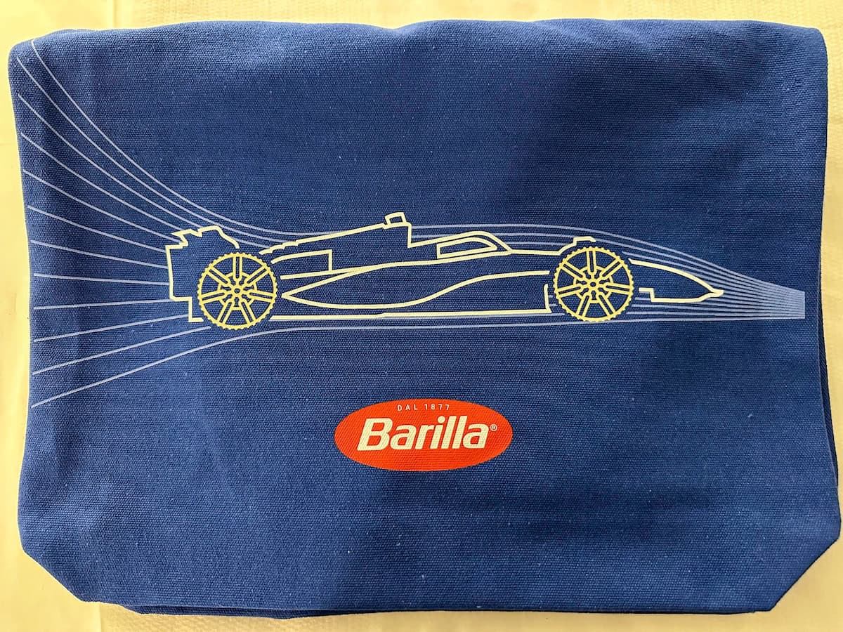 Racing wheel pasta shape inspired by F1 Racing (credit: Irene S. Levine)