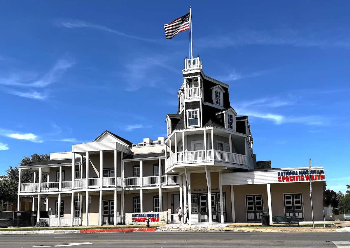 The Nimitz Hotel became a museum honoring Admiral Chester W. Nimitz and those who served with him in World War II (credit: Jackie Sheckler Finch)