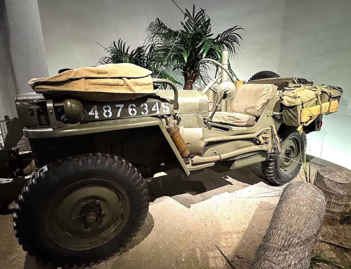 American factories produced nearly 2.4 million military trucks during World War II, including the iconic jeep (credit: Jackie Sheckler Finch)