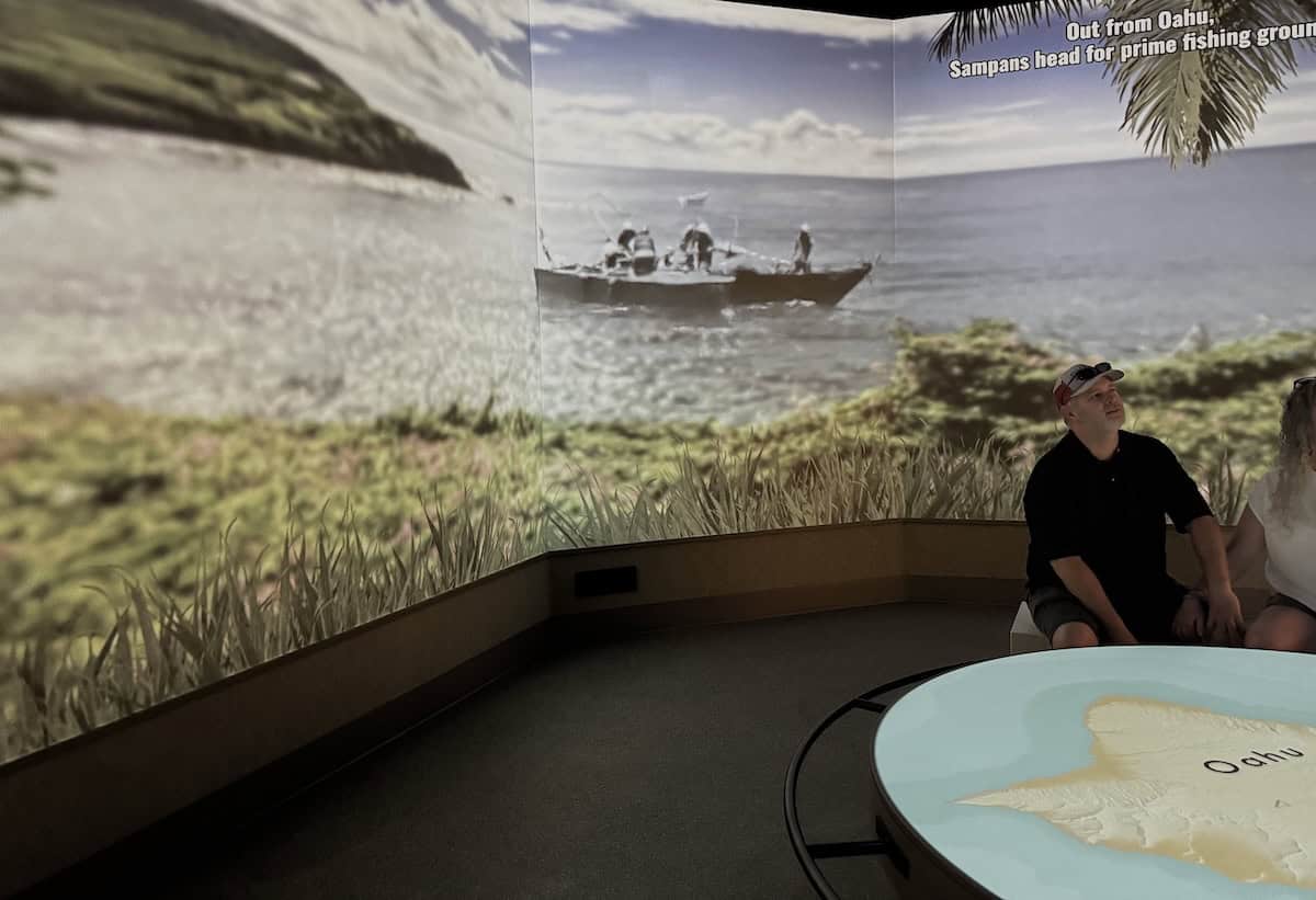 The George H.W. Bush Gallery at the museum reopened on Dec. 6, 2025, after a major renovation that added more interactives, videos and games for today’s visitors (credit: Jackie Sheckler Finch)