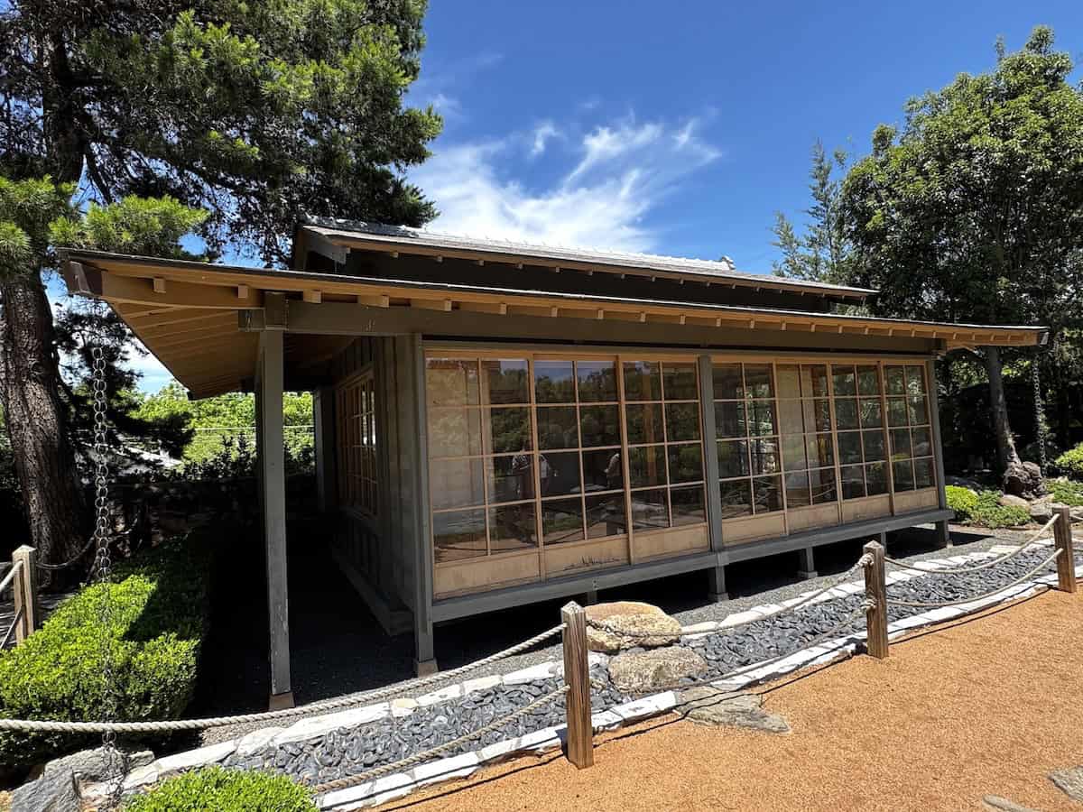 The Garden of Peace includes a replica of Japanese Admiral Togo’s study (credit: Jackie Sheckler Finch)