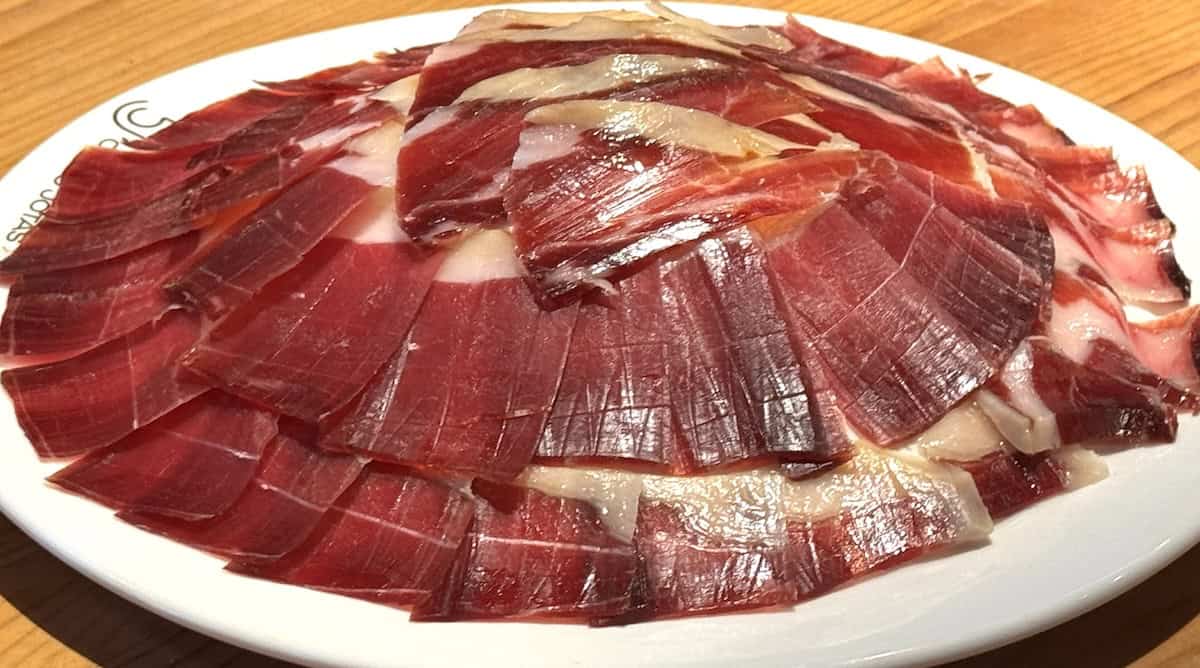 A platter of Jamón Ibérico at Toro Tapas (credit: Jackie Sheckler Finch)