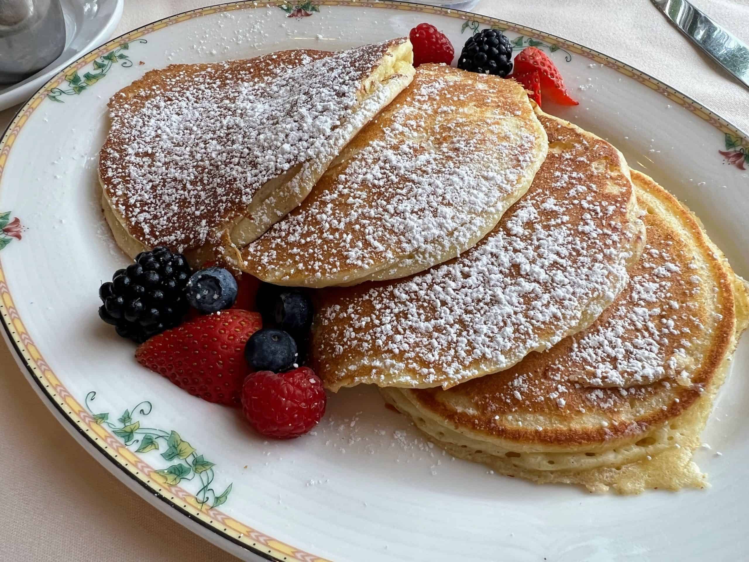 A tasty breakfast at Glimmerglass (credit: Jerome Levine)