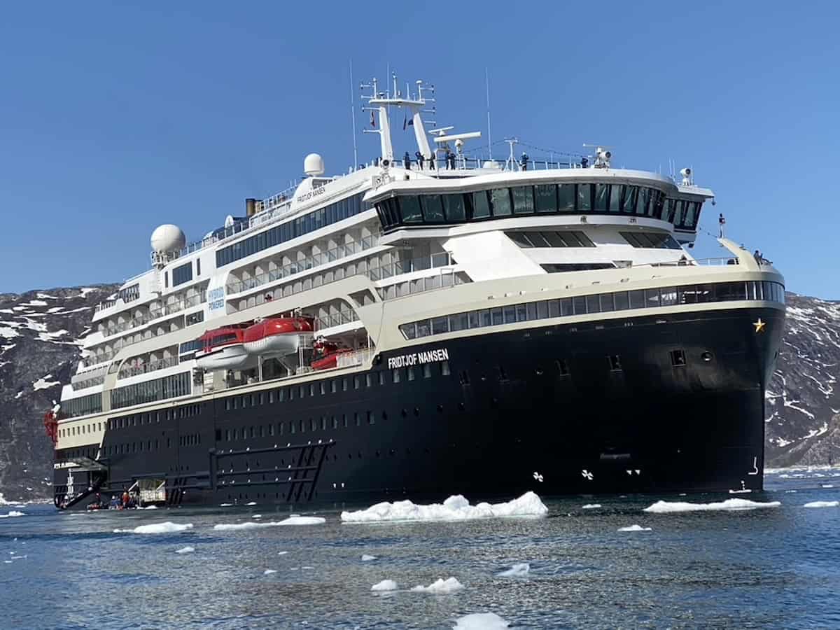 Hurtigruten MS Fritdjof Nansen (credit: Nadine Revheim)
