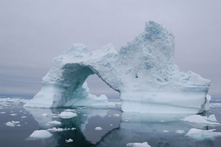 Iceberg formation near Ilulissat (credit: Nadine Revheim)