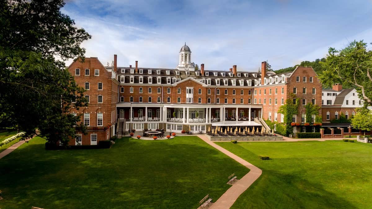Otesaga Resort on Otsego Lake (credit: Otesaga Resort Hotel)