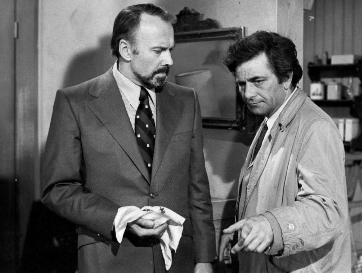 Peter Falk as Columbo in season 3 of the American crime show (credit: Public Domain, NBC Publicity)