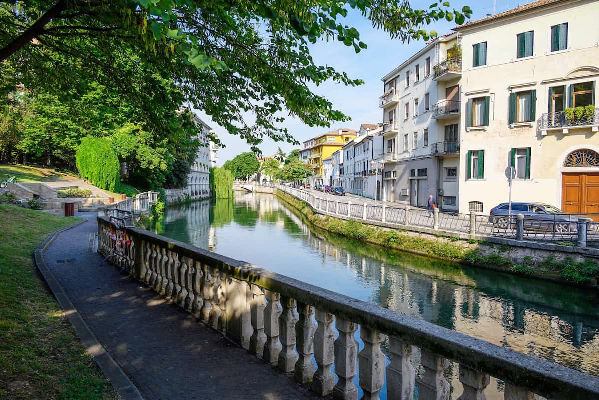 A canal in Treviso (credit: Adobe stock)