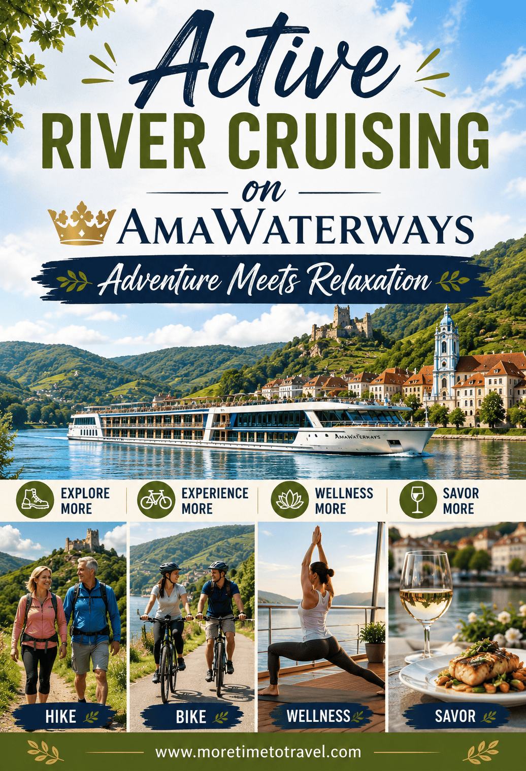 Active side of River Cruising pin (credit: ChatGPT)