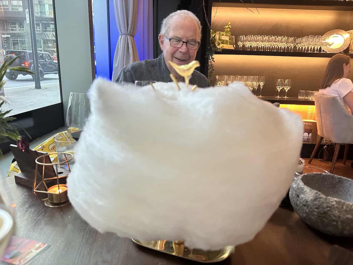 Maple flavored cotton candy: An unusual sweet ending (credit: John & Sandra Nowlan)