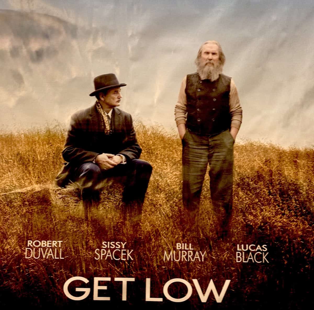 Poster at the museum for the ‘Get Low’ movie (credit: Jackie Sheckler Finch)